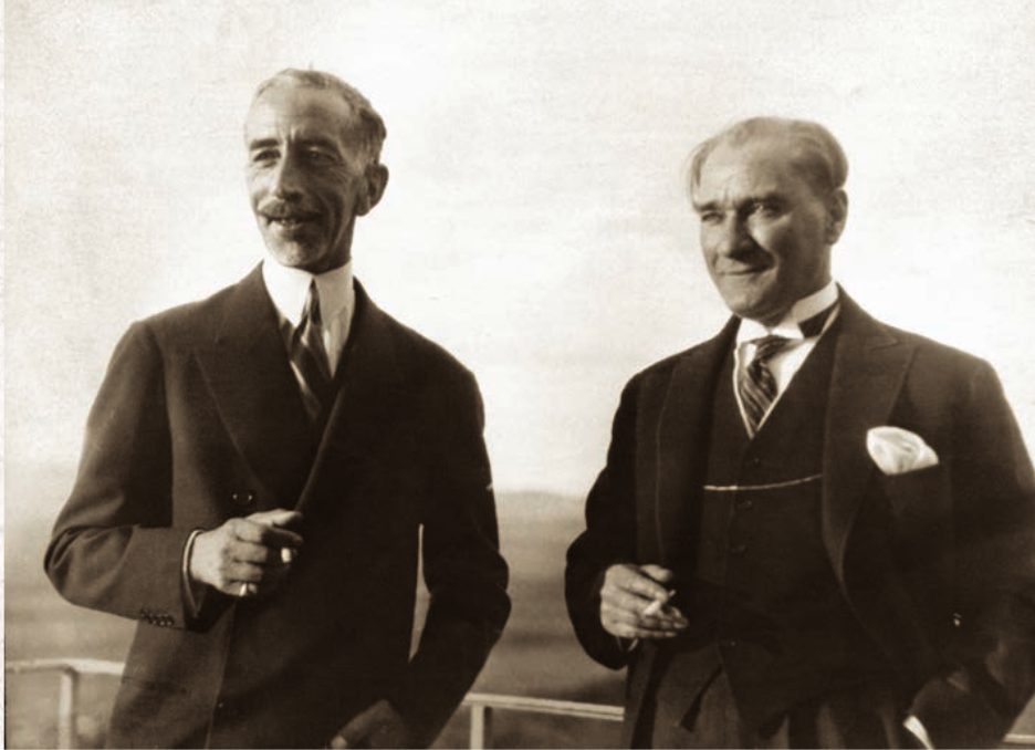 Irak Kralı Faysal ve Mustafa Kemal, Ankara, 6 Temmuz 1931