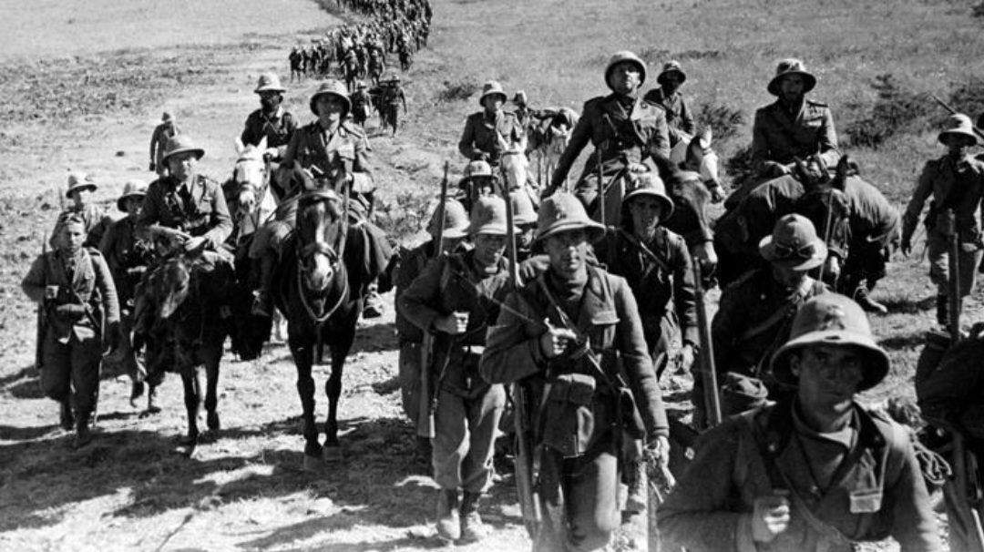 İtalyan birlikleri Habeşistan'da, 1935-1936
