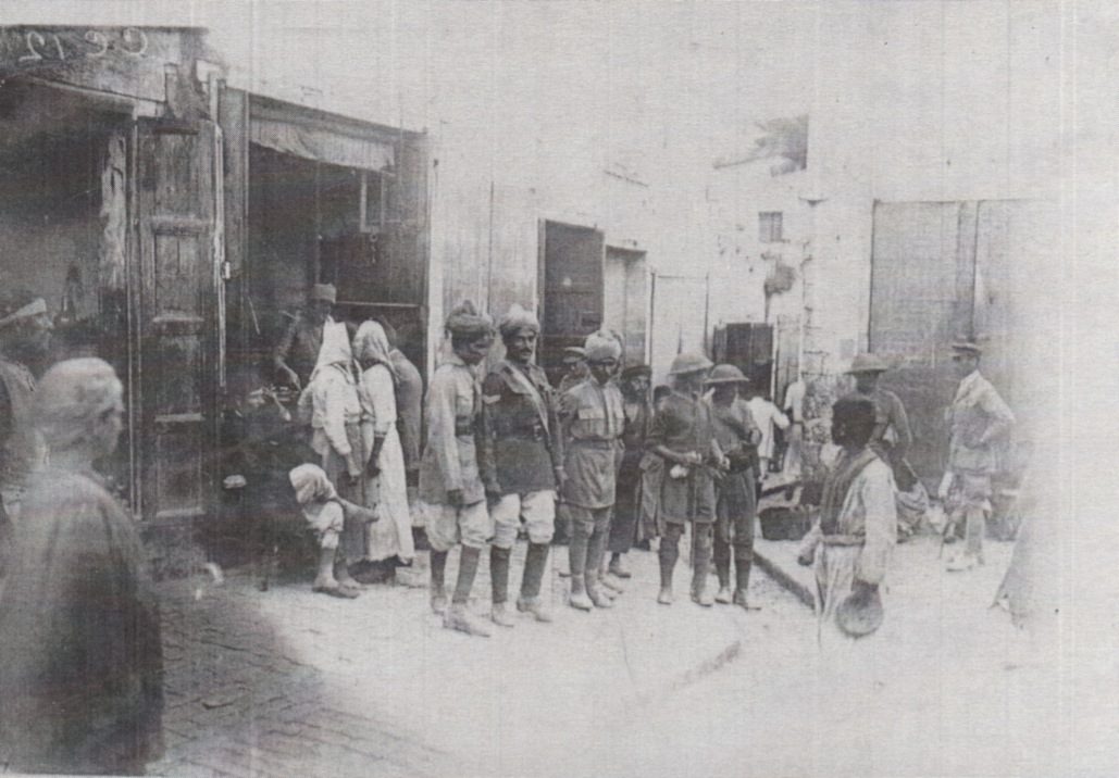 İngiliz birliklerinin girişinden sonra Nasıra, Eylül 1918