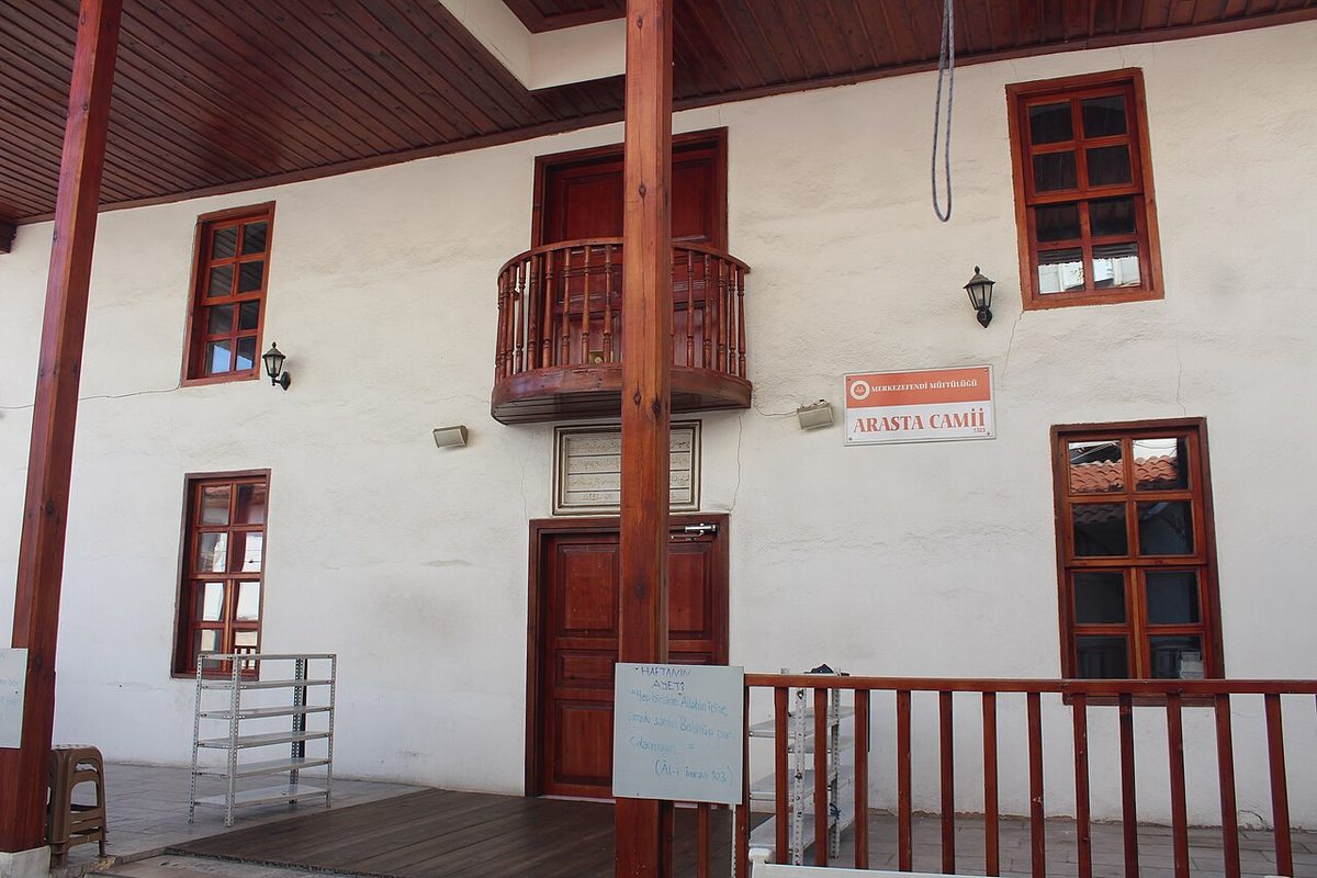 Denizli Kaleiçi çarşısındaki Arasta Camii