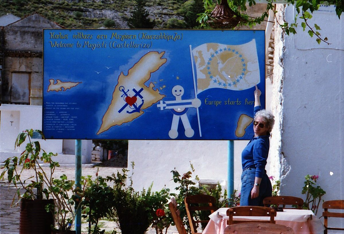 Meis (Kastellorizo) adasının limanı
