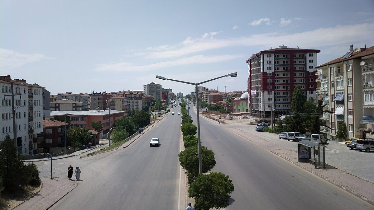 Kırıkkale kent merkezinden bir görünüm, 2013