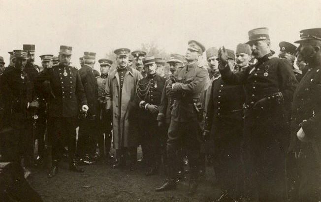 1910 Picardie manevralarından bir görünüm