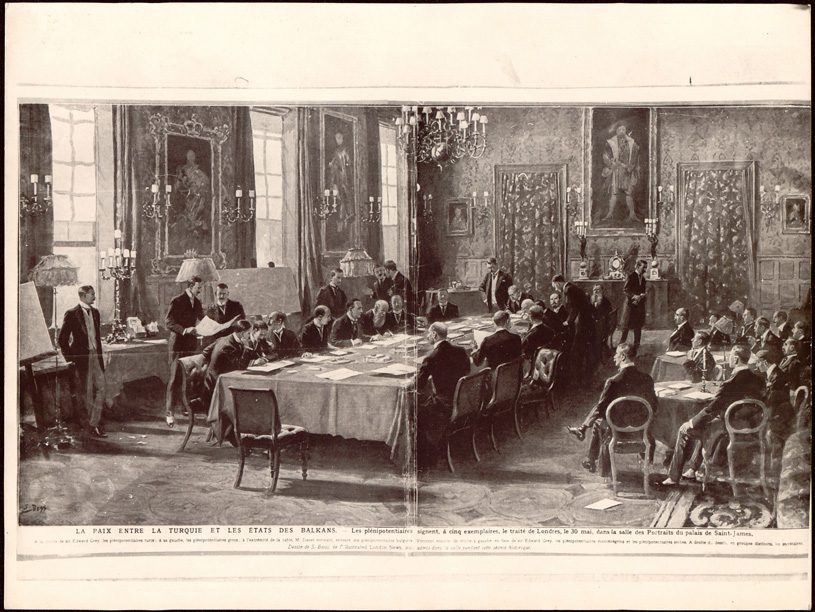 Londra Barış Antlaşması'nın imzalanışı, 30 Mayıs 1913