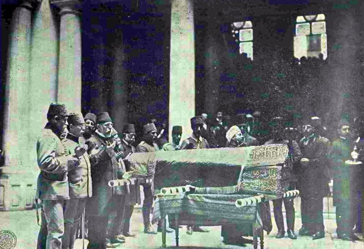 Mahmud Şevket Paşa'nın cenaze töreni