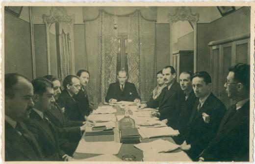 Türk Dili Tetkik Cemiyeti toplantısı, 4 Ocak 1933, Dolmabahçe Sarayı