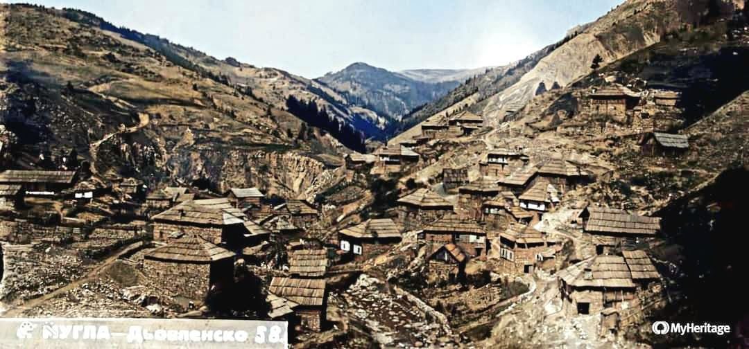 1920'de Muğla'dan bir görünüm
