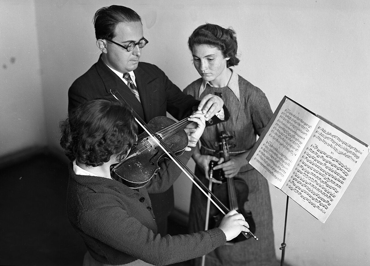 Ankara'da Musiki Muallim Mektebi binası, 1930'lar