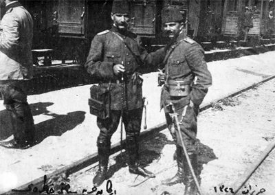 Mustafa Kemal ve İzzettin Bey Selanik'te