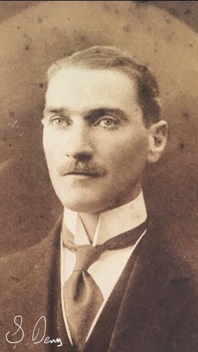 Mustafa Kemal 1918 yazında Karlsbad'da tedavi görürken