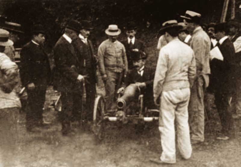 Mustafa Kemal Picardie manevralarında, 28 Eylül 1910
