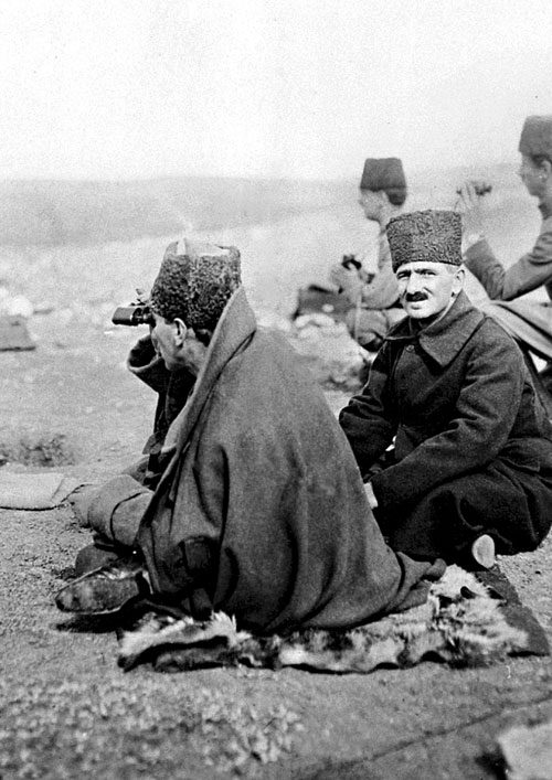 Mustafa Kemal ve çocukluk arkadaşı Salih Bozok