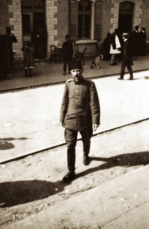 Hareket Ordusu Kurmay Başkanı Mustafa Kemal, Selanik, 1909
