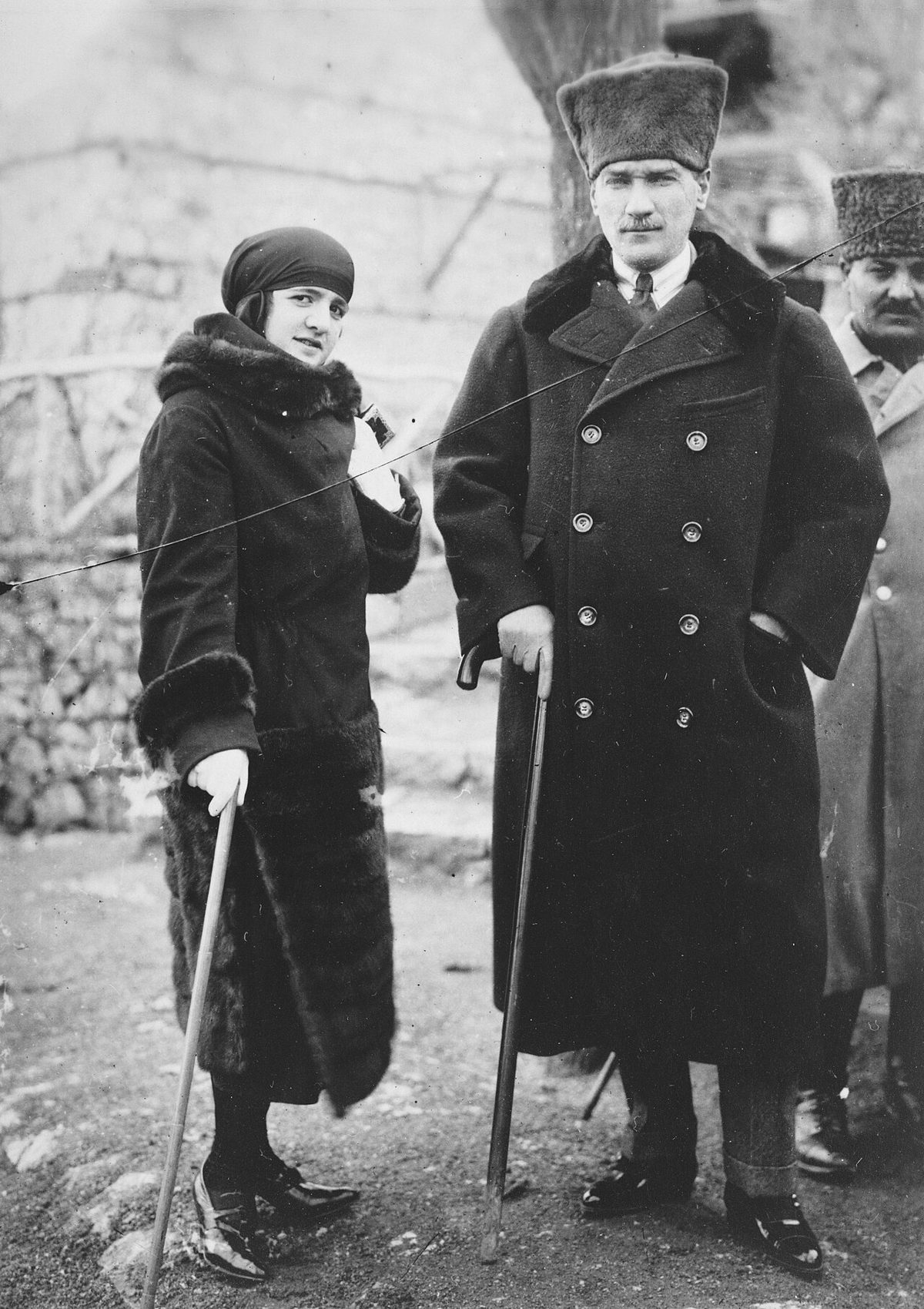 Mustafa Kemal Paşa ve eşi Latife Hanım, 1923