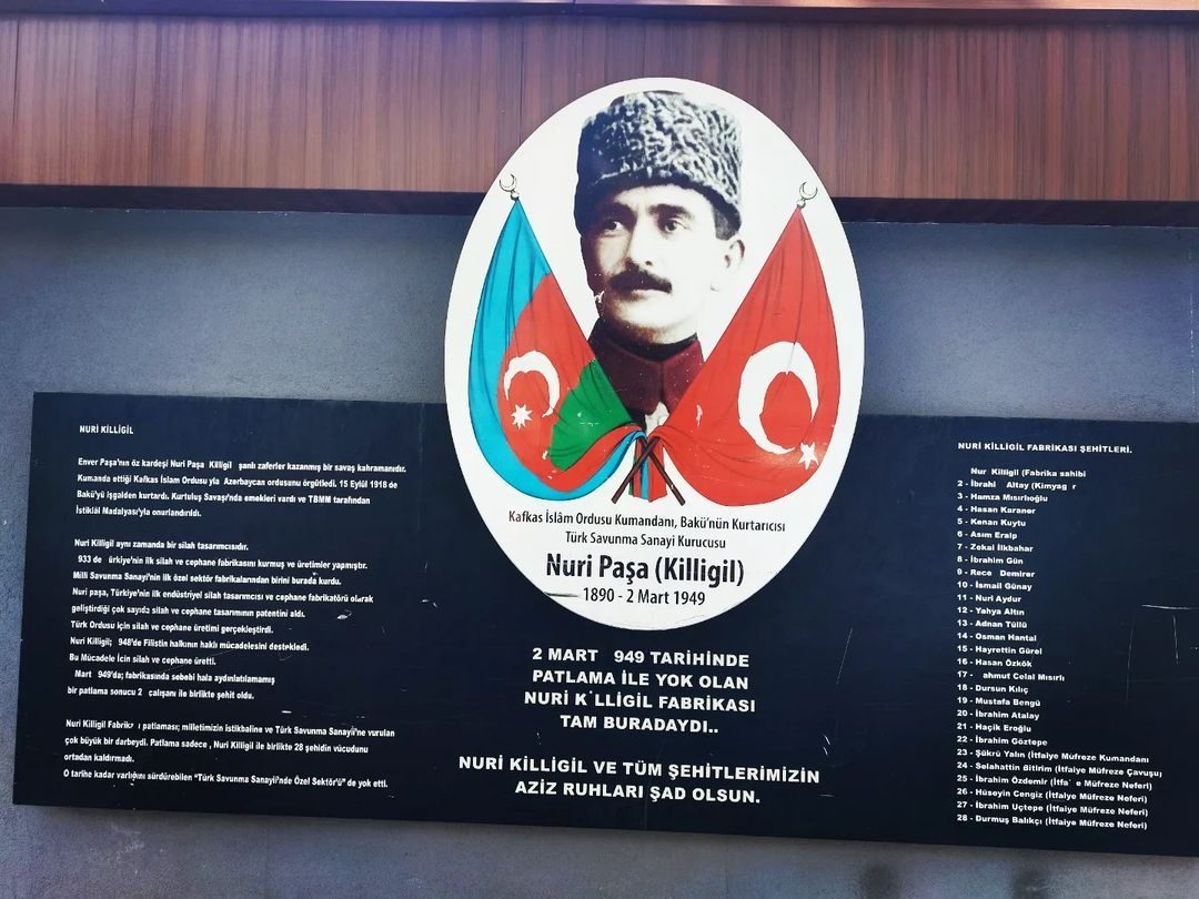 Kafkas İslam Ordusu Komutanı Nuri Paşa (Killigil)
