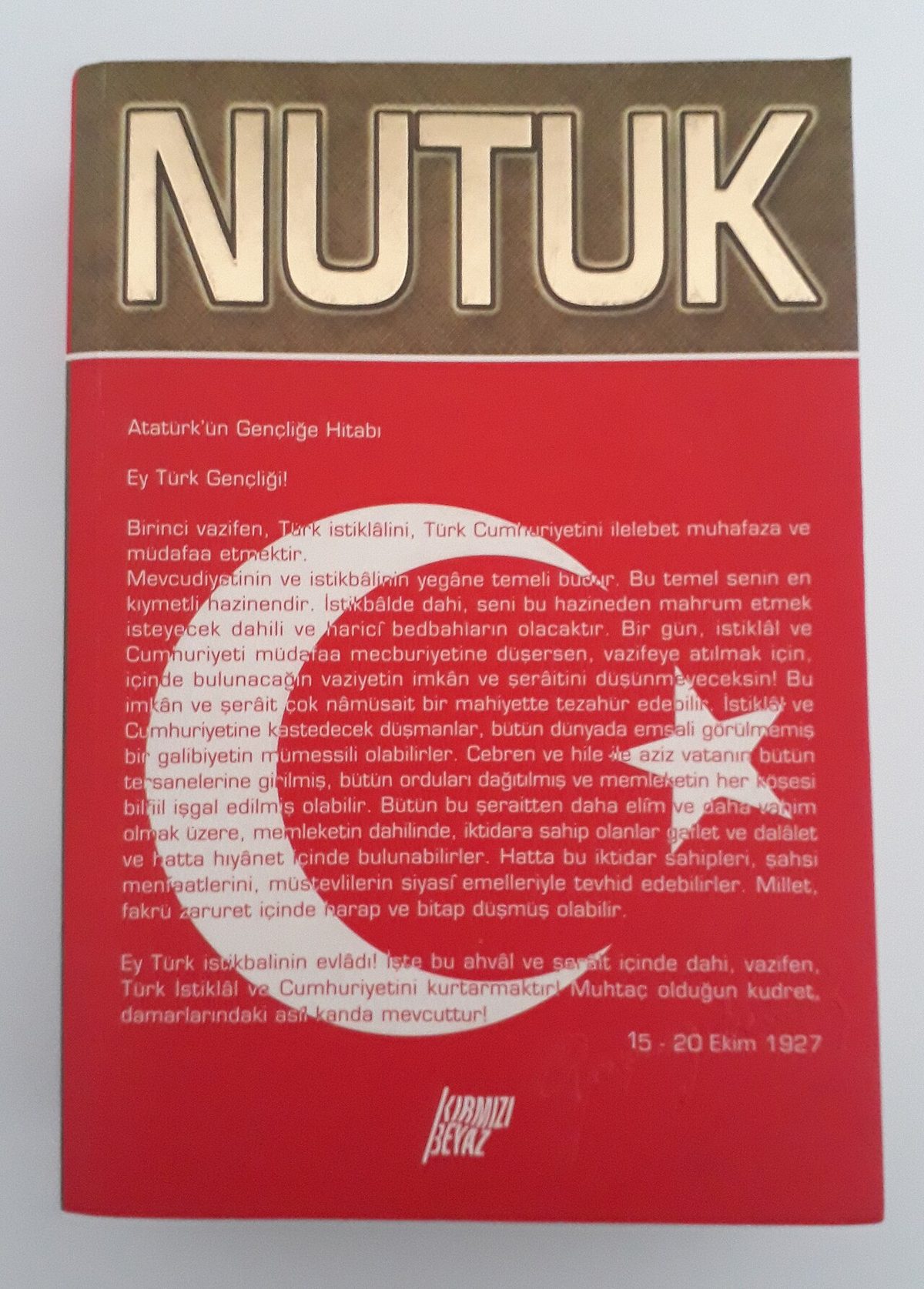 Nutuk kitabı
