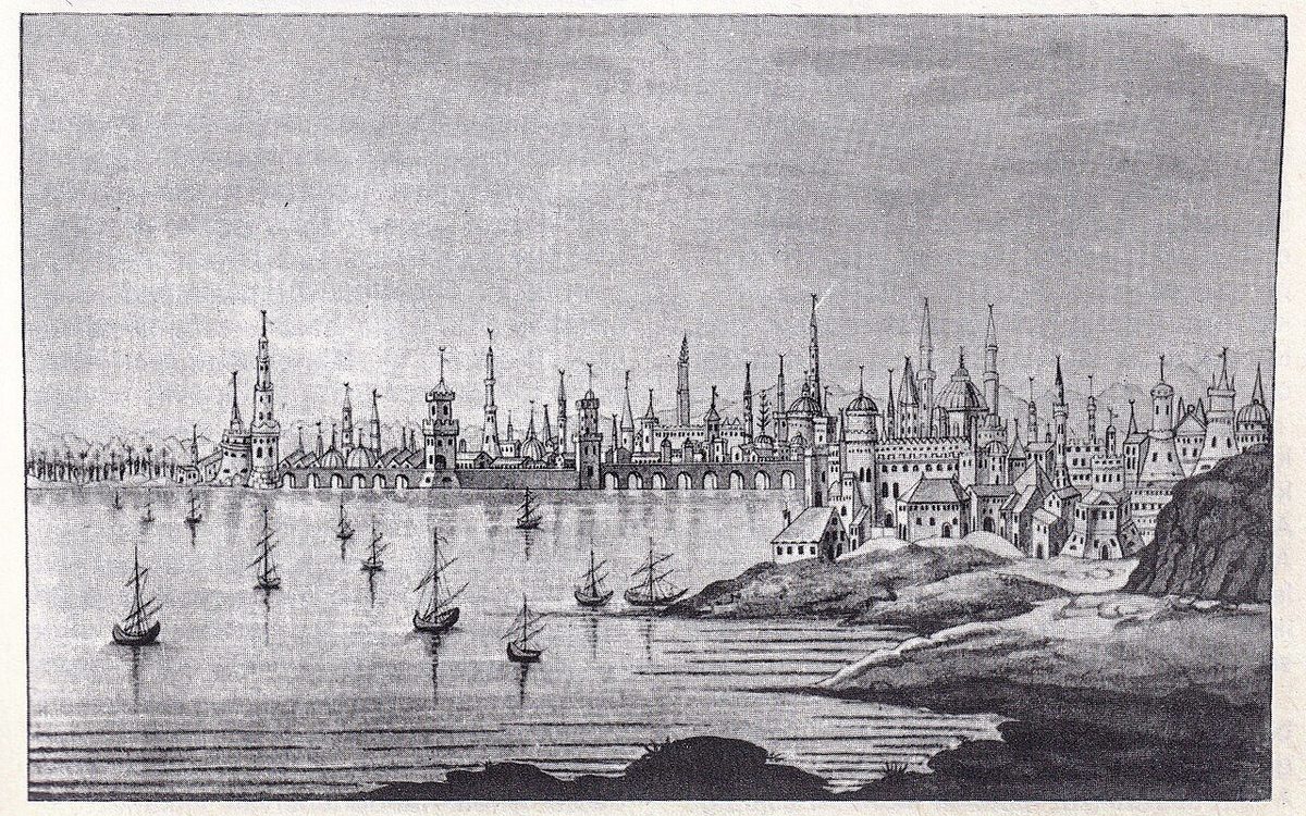 Edirne'nin eski bir görünümü