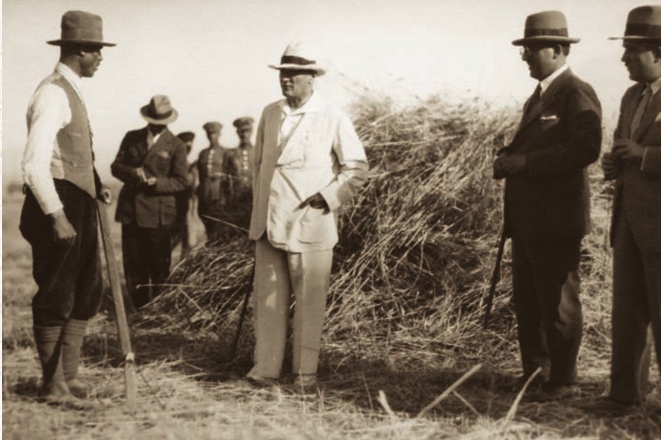 Mustafa Kemal Ankara'daki Orman Çiftliği'nde, 14 Temmuz 1929