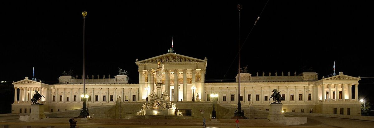 Viyana'daki Avusturya Parlamento binası