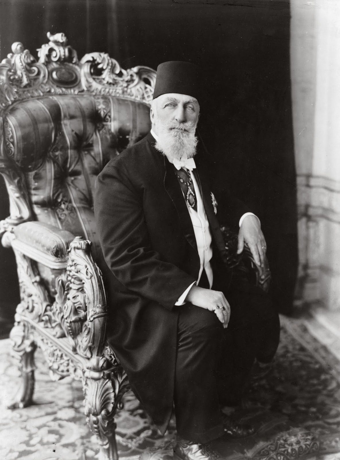 Halife Abdülmecid Efendi'nin portresi