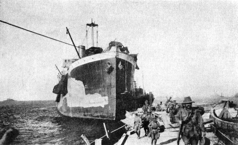 Seddülbahir'de River Clyde gemisi, 6 Mayıs 1915