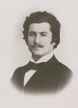 Rıza Tevfik gençlik yıllarında
