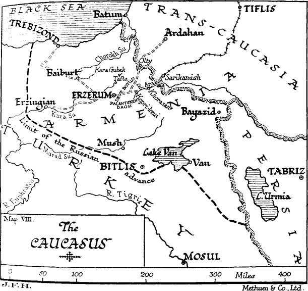 Rus Kafkas Cephesi'nden bir görüntü