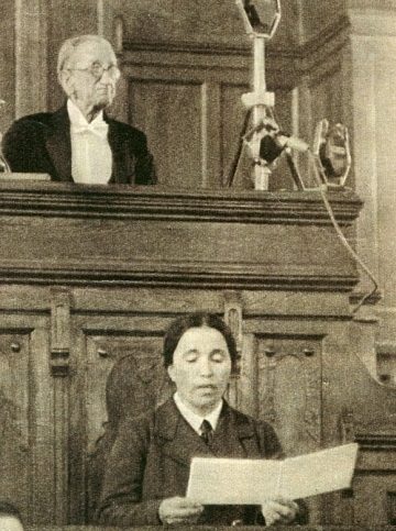 Hatı Çırpan, Türkiye Büyük Millet Meclisi kürsüsünde, 1935