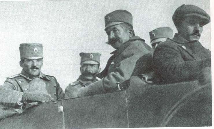 Birinci Balkan Savaşı'nda Sırp Birinci Ordusu karargâhı