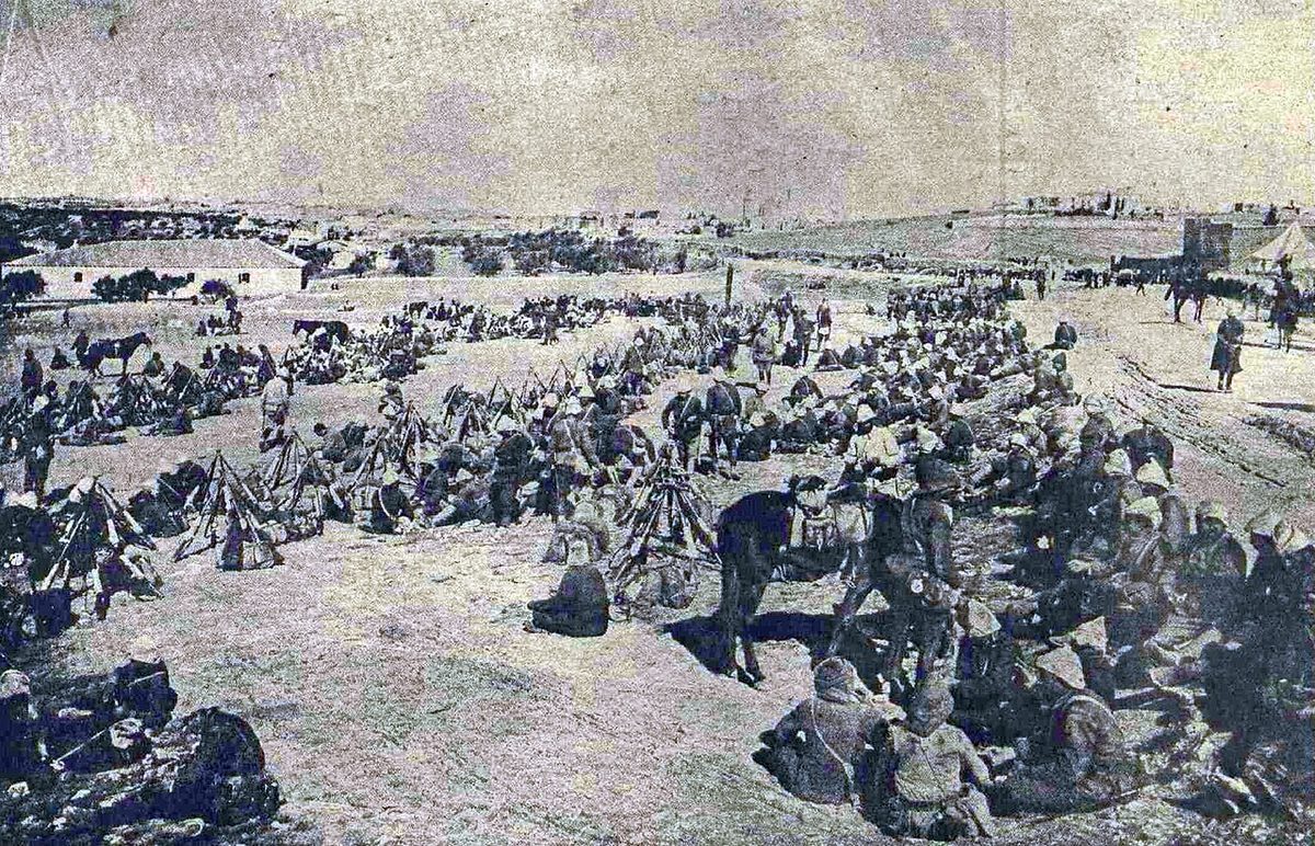 Servet-i Fünun dergisinin 8 Nisan 1915 sayısında Kanal Harekâtı ve Kudüs sayfası