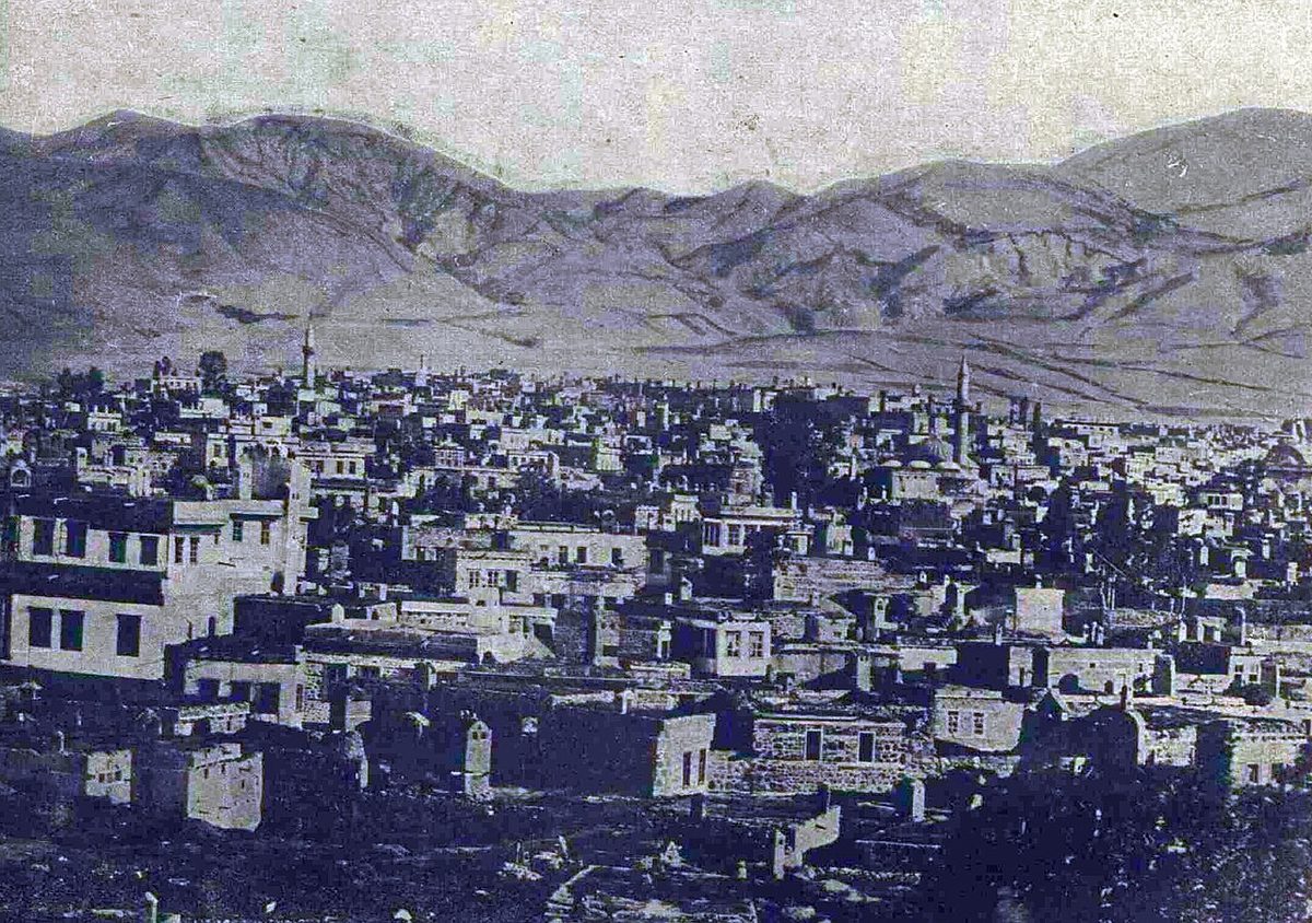 Servet-i Fünun dergisinde Erzincan'dan bir görünüm, 14 Mart 1918