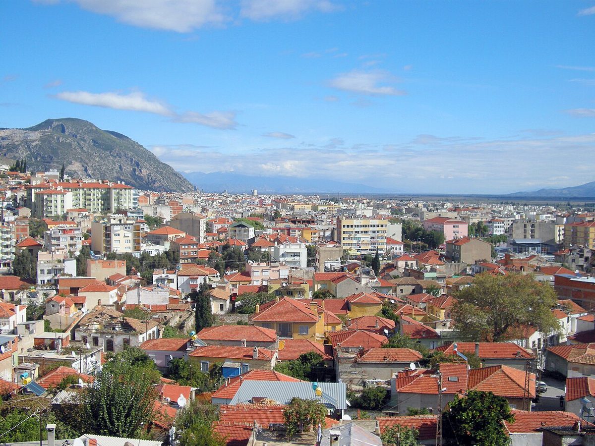 Söke şehrinin genel görünümü
