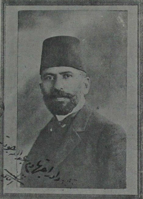 Cemiyetin kurucularından Süleyman Nazif