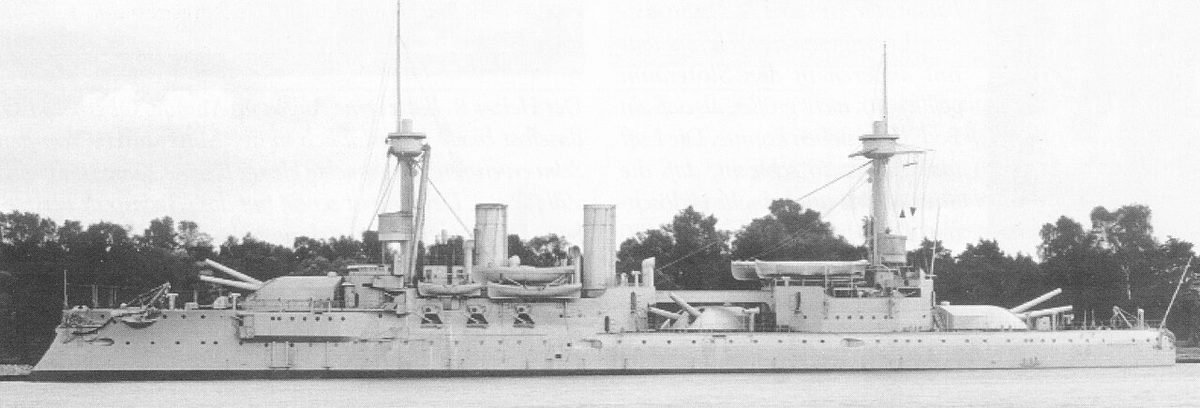 Weissenburg zırhlısı Alman donanmasında, 1894