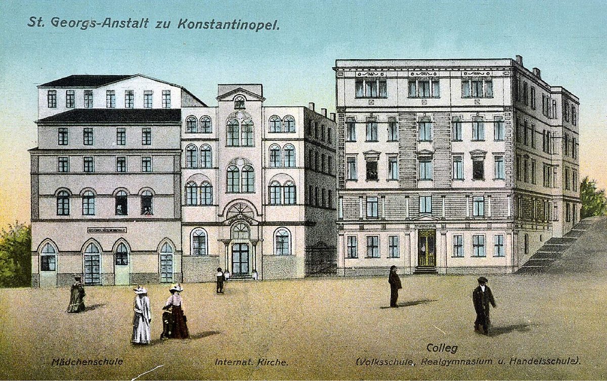 İstanbul'daki Sankt Georg Okulu, 1900