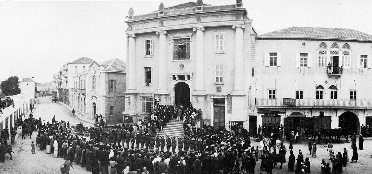 Yafa'nın Yeni Zelanda atlı tüfek tugayına teslimi, Kasım 1917