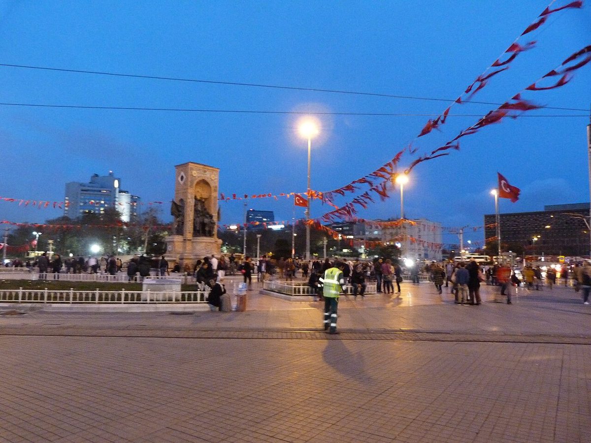 İstanbul Taksim Meydanı ve Cumhuriyet Anıtı, 2014
