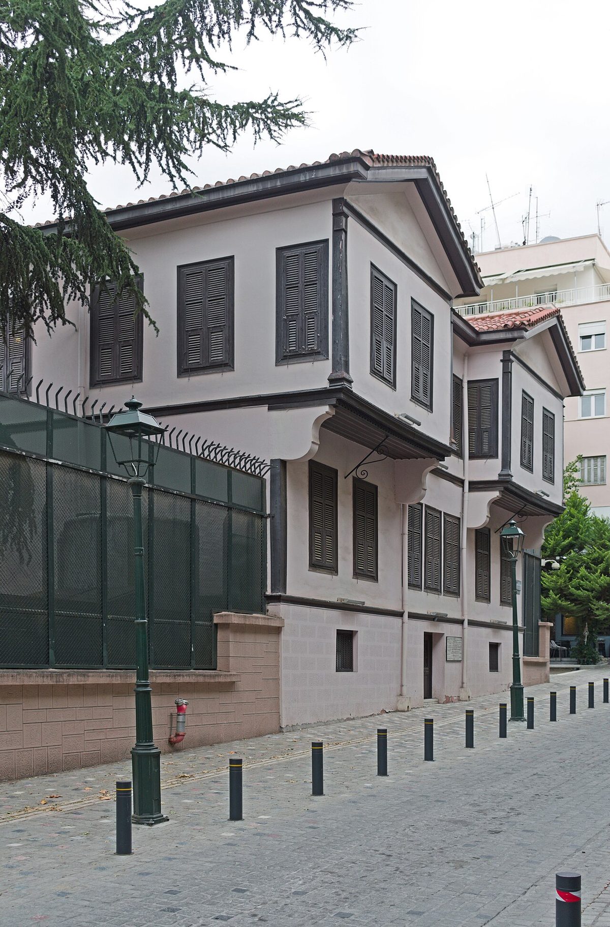 Selanik'teki Atatürk Evi, güneyden