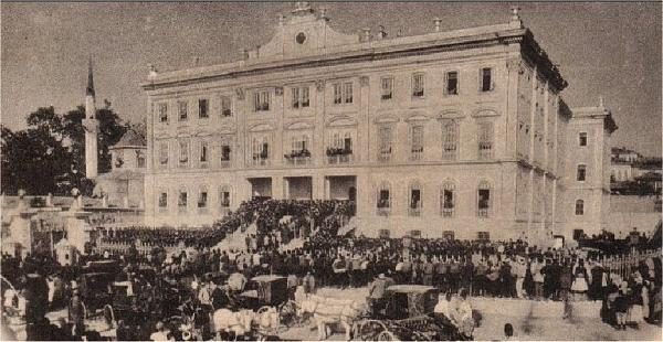 Selanik'te Hükûmet Konağı'nın açılışı, 1892
