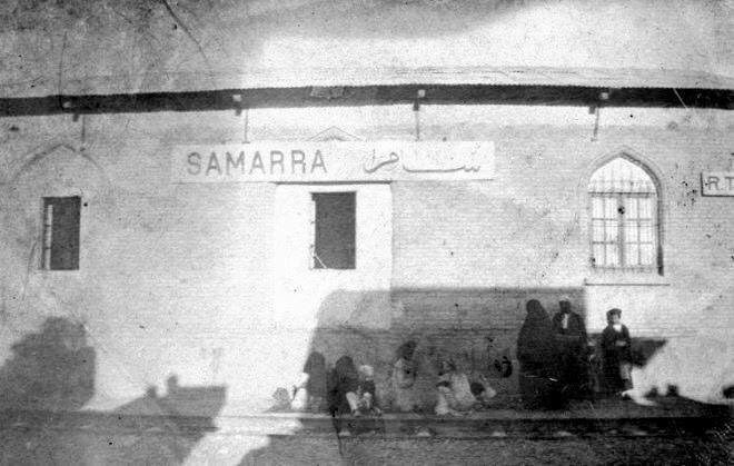 Samarra tren istasyonu, 1917