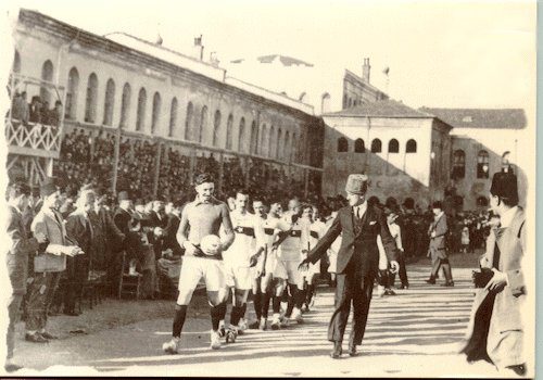 1923 yılında Türkiye millî futbol takımı