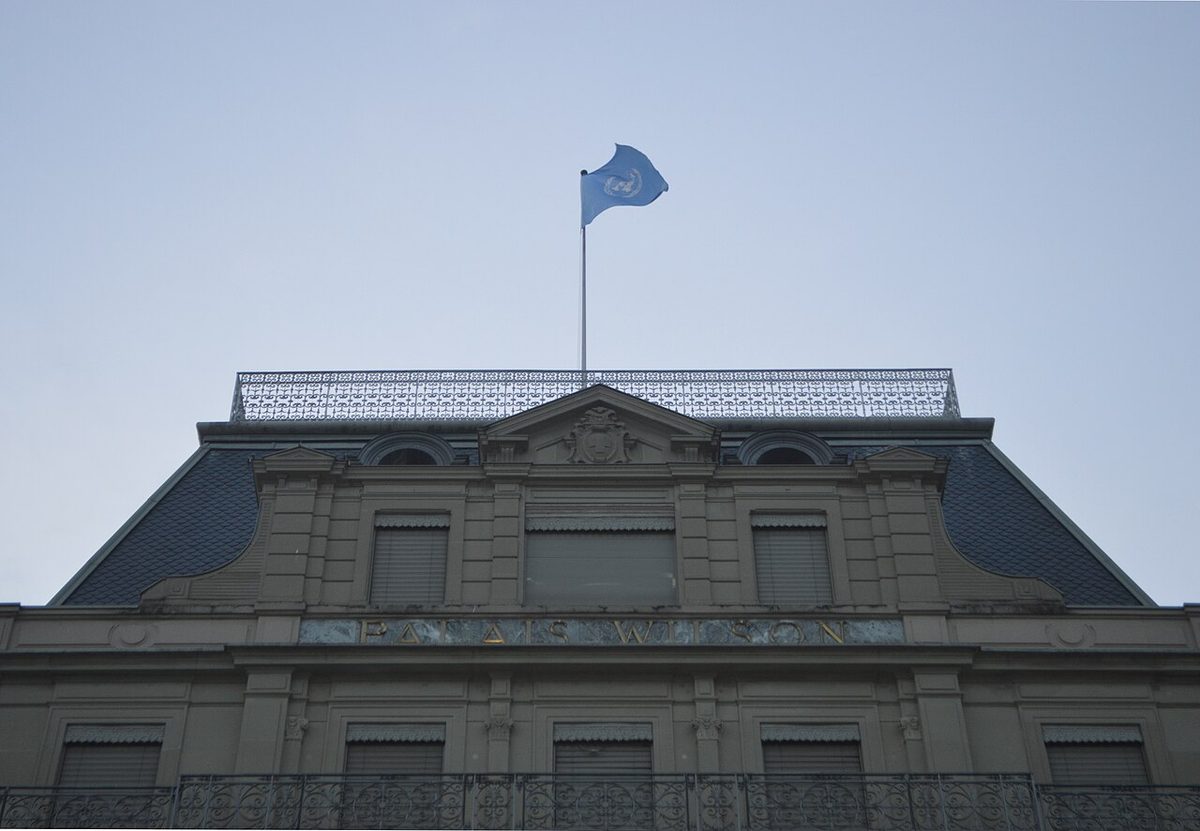 Cenevre'deki Palais Wilson, 1936'ya kadar Milletler Cemiyeti'nin merkezi
