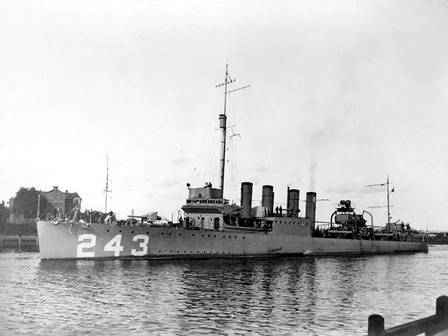 Amerikan muhribi USS Sands, 1921