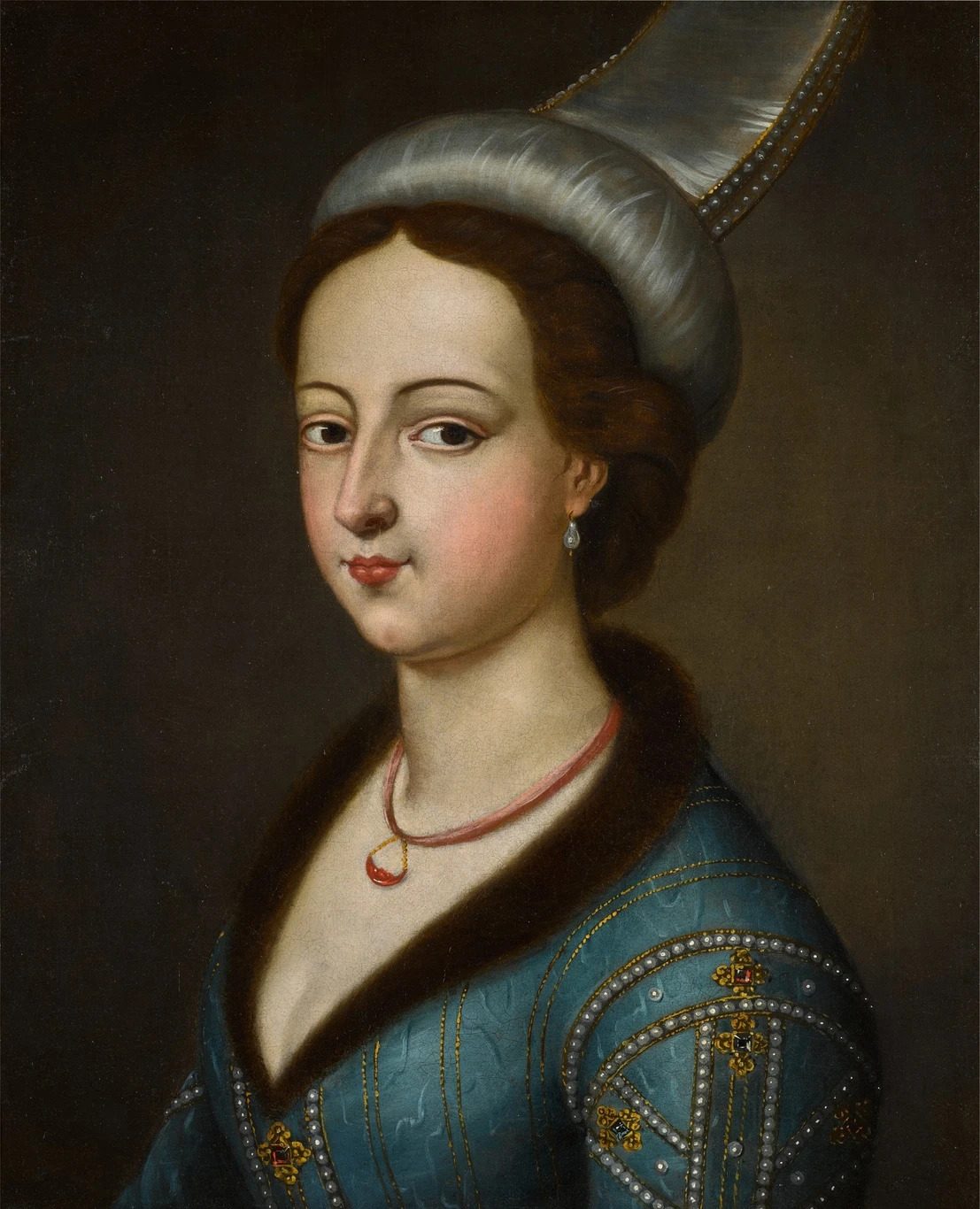 Kösem Sultan olarak tanımlanan bir kadın portresi