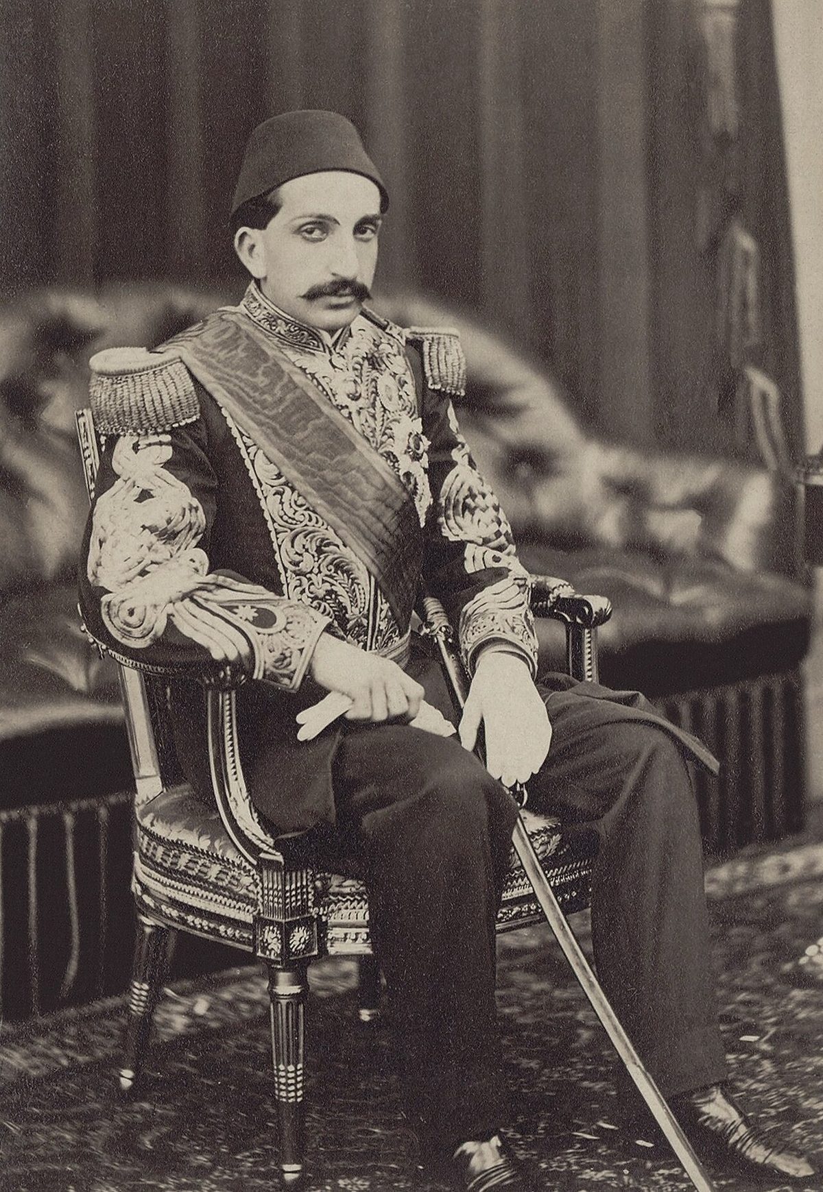 Sultan II. Abdülhamid'in portresi
