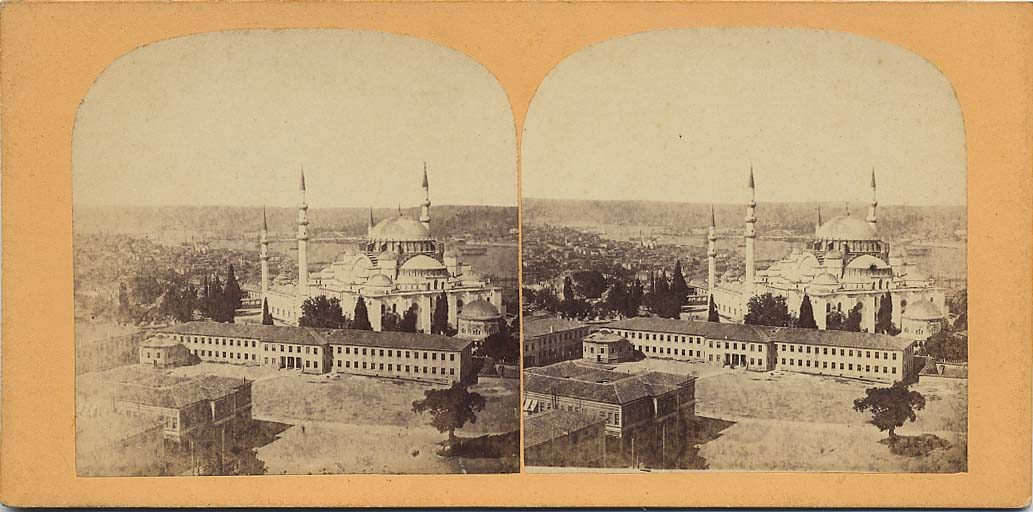 Abdullah Frères'in 1895 öncesine ait Süleymaniye fotoğrafı