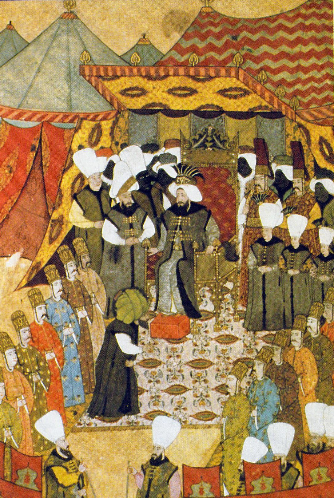 Sultan III. Ahmed'in 1720 tarihli portresi