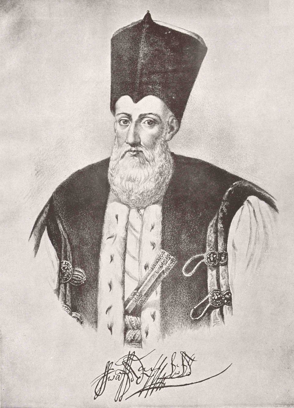 Filiki Eterya'nın önderi Aleksandros İpsilantis'in portresi