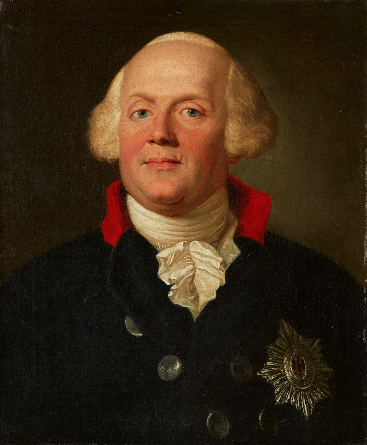 Anton Graff'ın Prusya kralı II. Friedrich Wilhelm portresi