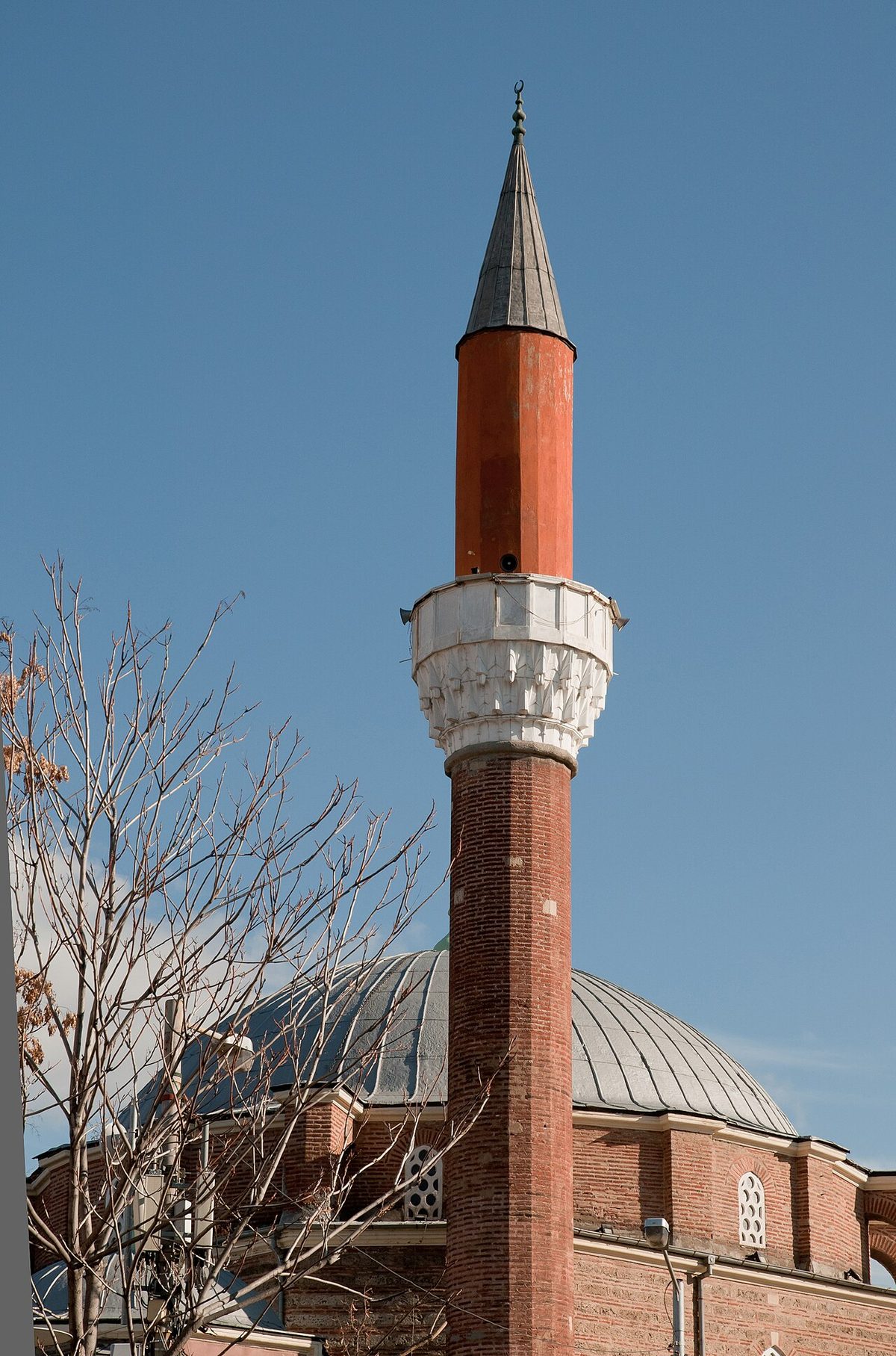Banyabaşı Camii'nin minaresi